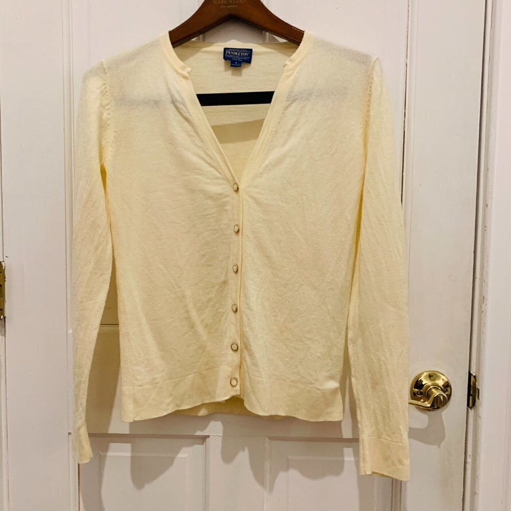 Vintage Pendleton Wool Women's Size Small Cardigan Sweater